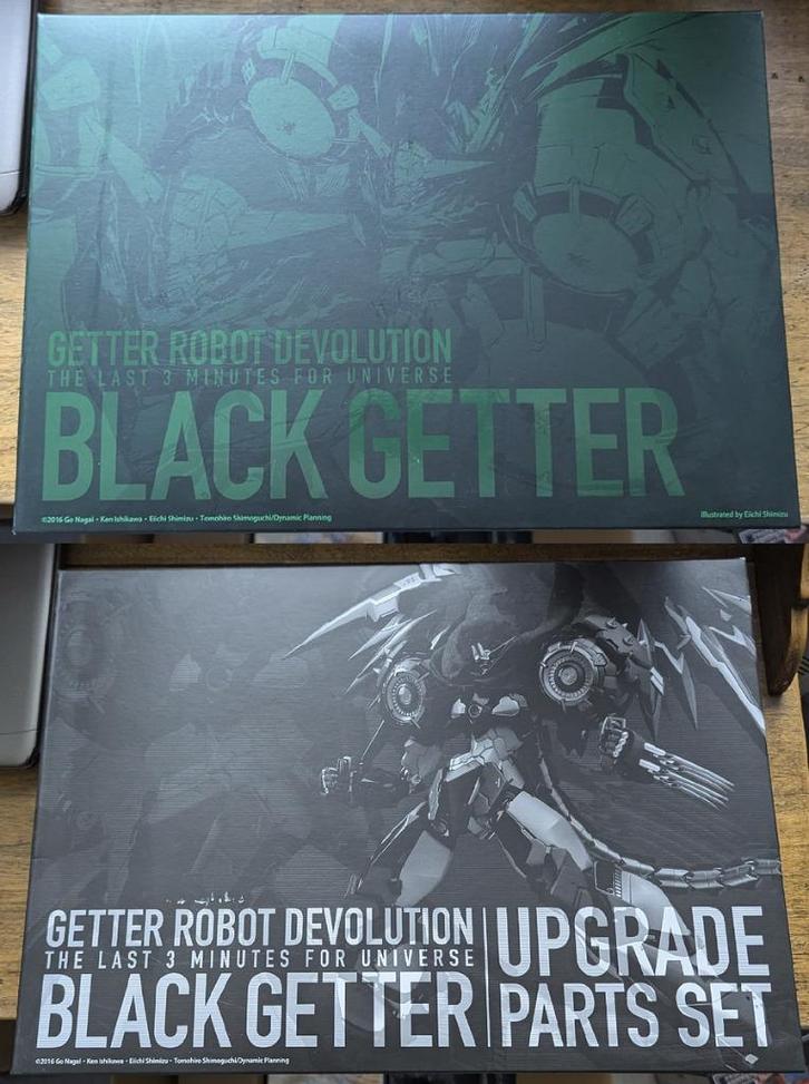 SEN-TI-NEL RIOBOT Getter Robo Devolution Black + upgrade, Verzamelen, Beelden en Beeldjes, Nieuw, Verzenden