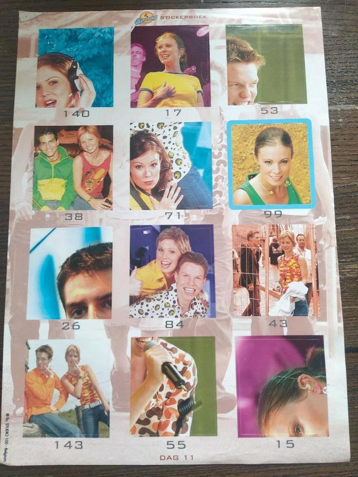 horloge"Spring"+stickervellen Cleymans+GRATIS..., Collections, Musique, Artistes & Célébrités, Enlèvement ou Envoi