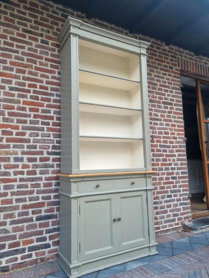 Prachtige smalle boekenkast/bibliotheekkast, Huis en Inrichting, Kasten | Boekenkasten, Zo goed als nieuw, Ophalen of Verzenden