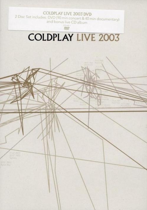 Coldplay Live 2003 -  ( dvd + cd ), CD & DVD, DVD | Musique & Concerts, Musique et Concerts, Enlèvement ou Envoi