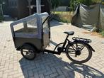 Elektrische Terra bakfiets te koop, kan bezorgd worden, Fietsen en Brommers, Ophalen of Verzenden, Zo goed als nieuw, Huif