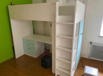 IKEA SMASTAD Hoogslaper Met Bureau & Kast | GRATIS LEVRING beschikbaar voor biedingen