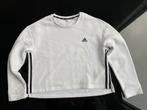 Adidas White Crew cropped Sweatshirt XL - NEW, Adidas, Wit, Maat 46/48 (XL) of groter, Nieuw