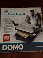 DOMO DO9034G panini grill in nieuwe staat, Electroménager, Enlèvement, Comme neuf