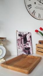 Schaal/dienblad uit Mangohout, Neuf, Enlèvement, Rectangulaire, Bois