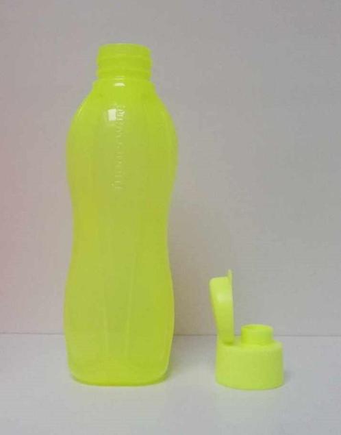 Tupperware™ « Fles EcoPlus » 750 ml - geel fluo, Huis en Inrichting, Keuken | Tupperware, Nieuw, Bak of Kom, Geel, Verzenden