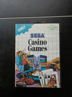 Casino Games - Sega Master System, Consoles de jeu & Jeux vidéo, Jeux | Sega, Enlèvement ou Envoi, 1 joueur, À partir de 12 ans
