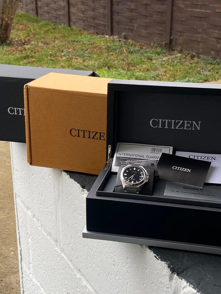 Citizen  Series 8 Automatic < NİEUW + ONGEDRAGEN >, Handtassen en Accessoires, Horloges | Heren, Nieuw, Polshorloge, Citizen, Staal