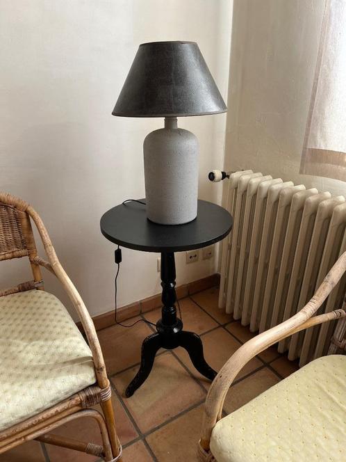 Kantklostafeltje diameter 45cm, H 71cm, Hobby en Vrije tijd, Overige Hobby en Vrije tijd, Zo goed als nieuw, Ophalen