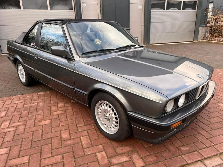 Mooie BMW e30 320i Baur cabriolet oldtimer 1988, Autos, BMW, Entreprise, Série 3, Vitres électriques, Jantes en alliage léger
