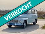 Volvo P210 Duett, IJsblauw, prachtige staat, rijdt super, Achterwielaandrijving, Blauw, Leder en Stof, Lederen bekleding