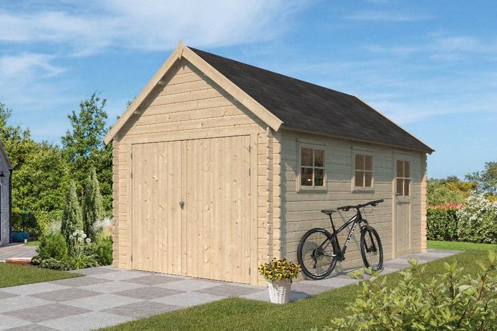 NIEUW Cottage Houten garage 3611, Hobby en Vrije tijd, Overige Hobby en Vrije tijd, Nieuw, Verzenden