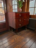 vintage kastje op wieltjes, Antiek en Kunst, Ophalen of Verzenden