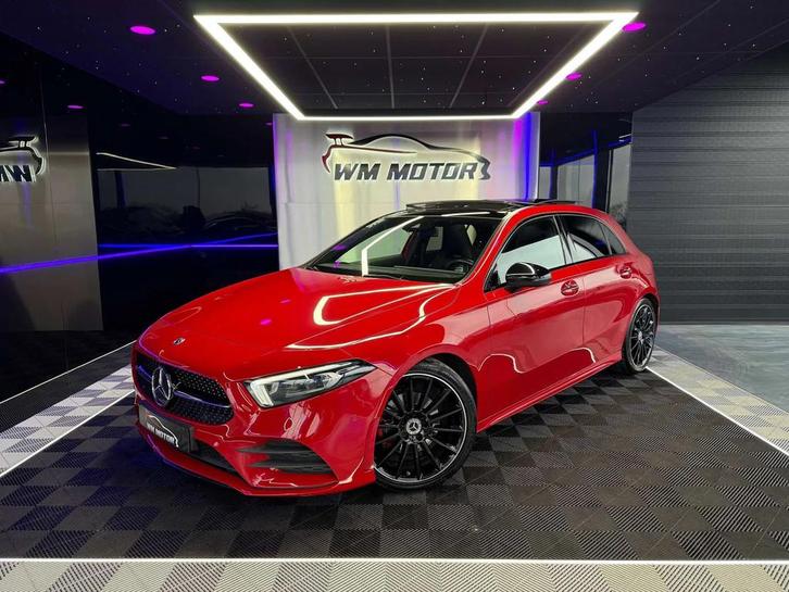 Mercedes-Benz A-CLASS 180 A 180 d AMG-line // Led Ambiance /, Auto's, Mercedes-Benz, Bedrijf, Te koop, A-Klasse, ABS, Achteruitrijcamera