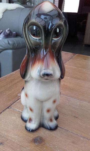 Vintage porseleinen Basset