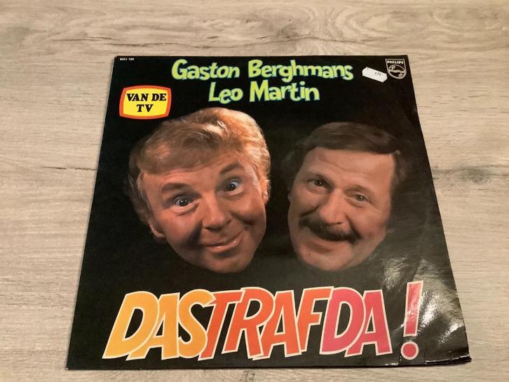 Gaston Bergmans-Leo Martin Dastrafda! LP, Cd's en Dvd's, Vinyl | Nederlandstalig, Gebruikt, Overige genres, 12 inch, Verzenden