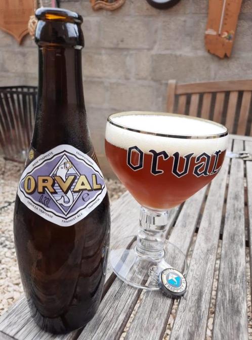 Orval van 2017 tem 2021 (verschillende bakken te koop), Verzamelen, Biermerken, Nieuw, Flesje(s), Overige merken, Ophalen
