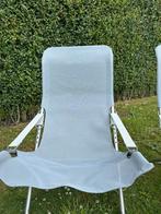 Fiam Fiesta Fauteuil Grijs, Ophalen, Zo goed als nieuw, Kunststof, Inklapbaar