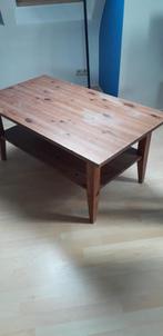 Table de salon en bois, 100 à 150 cm, Rectangulaire, Autres essences de bois, 50 à 100 cm