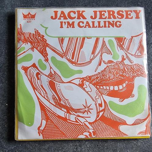 45T Jack Jersey - I'm calling, CD & DVD, Vinyles Singles, Utilisé, Single, Pop, 7 pouces, Enlèvement ou Envoi