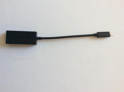 Adaptateur Lenovo USB-C vers VGA, Informatique & Logiciels, Pc & Câble réseau, Neuf, Enlèvement ou Envoi
