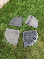 Oude Parasol tegels ( polyester), Tuin en Terras, Ophalen