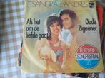 Sandra & Andres - Als het om de liefde gaat, En néerlandais, Single, Utilisé, 7 pouces