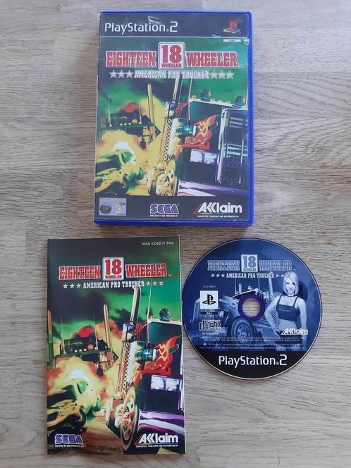 Ps2 18 Wheeler - american pro trucker, Games en Spelcomputers, Games | Sony PlayStation 2, Zo goed als nieuw, Ophalen of Verzenden