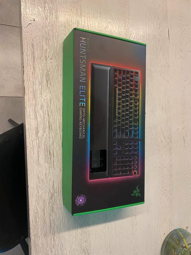 Razer Huntsman Elite, Computers en Software, Toetsenborden, Azerty, Bedraad, Ophalen