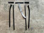 Zwarte hoogglans interieurlijsten set BMW 5-Serie E39, Auto-onderdelen, Ophalen of Verzenden, Gebruikt, BMW