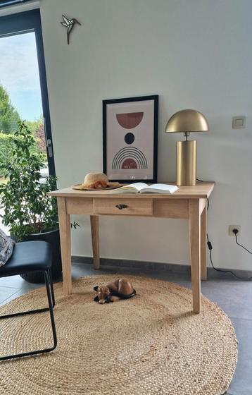 Bureau en chêne  beschikbaar voor biedingen