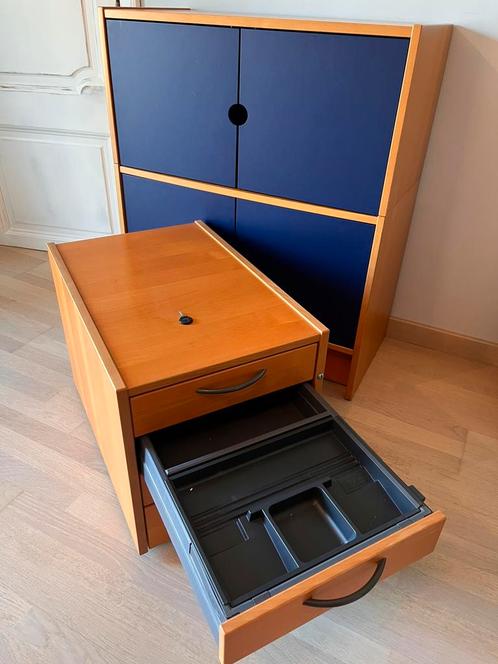 Meubles bureau étudiant, Huis en Inrichting, Kasten | Roldeurkasten en Archiefkasten, Gebruikt, Ophalen