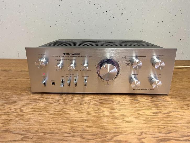 Kenwood KA-7100 versterker, Audio, Tv en Foto, Versterkers en Ontvangers, Zo goed als nieuw, Stereo, 120 watt of meer, Overige merken