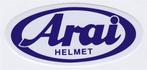 Arai Helmet sticker #6