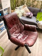 Leren draaizetel G Mōbel Sweden, Antiek en Kunst, Antiek | Meubels | Stoelen en Sofa's, Ophalen