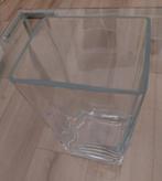 Vierkante vaas, Ophalen, Zo goed als nieuw, Glas