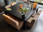 Eetkamer STOELEN te koop (8stuks)., Bruin, Zo goed als nieuw, Vijf, Zes of meer stoelen, Ophalen