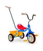 Italtrike trappietsje CLASSIC LINE met laadbakje en duwstang, Kinderen en Baby's, Speelgoed | Buiten | Voertuigen en Loopfietsen