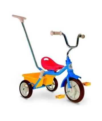 Italtrike trappietsje CLASSIC LINE met laadbakje en duwstang beschikbaar voor biedingen