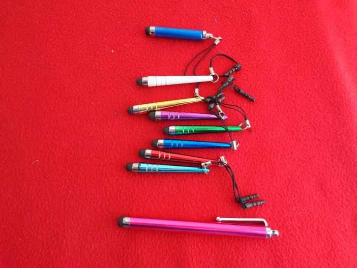 Stylets pour téléphone ou autre 9 pièces, Télécoms, Téléphonie mobile | Accessoires & Pièces, Neuf, Autres marques, Autres types