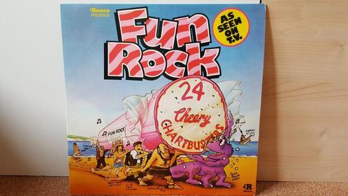 FUN ROCK 24 CHEERY CHARTBUSTERS - VERZAMEL LP (1976) (LP), Cd's en Dvd's, Vinyl | Verzamelalbums, Zo goed als nieuw, Pop, 10 inch