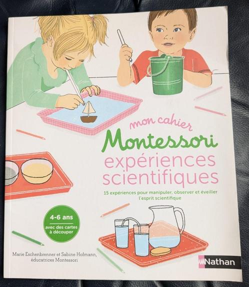 Mon Cahier Montessori - Expériences scientifiques - 4-6 ans, Boeken, Kinderboeken | Kleuters, Gelezen, Non-fictie, 5 of 6 jaar