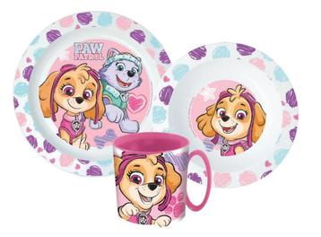 Paw Patrol Kinderservies met Mok roze - Magnetron beschikbaar voor biedingen