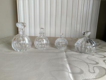 Garniture de toilette en cristal, Enlèvement