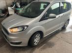 Ford tourneo courier 2016 78000 km 1.0 benzine euro6b, Auto's, Ford, Euro 6, Particulier, Parkeersensor, Zilver of Grijs