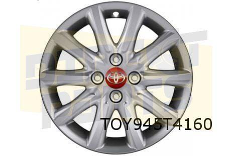 Toyota Aygo velg Aluminium 15'' 10-spaaks zilver Origineel!, Auto-onderdelen, Banden en Velgen, Band(en), 15 inch, Personenwagen