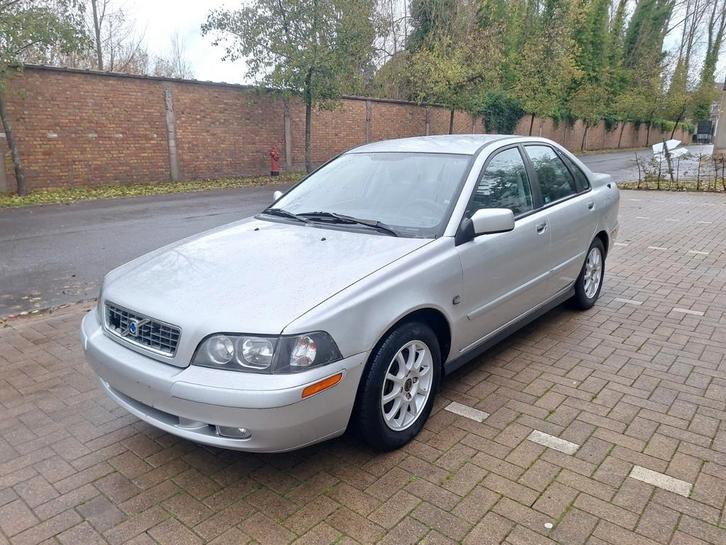 VOLVO S40 1.8 Bi - Fuel | Airco | Leder | Trekhaak, Auto's, Volvo, Bedrijf, Te koop, S40, ABS, Airconditioning, Elektrische koffer
