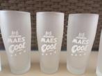 25 stuks Maes cool beer  bierglazen, Ophalen, Zo goed als nieuw, Bierglas