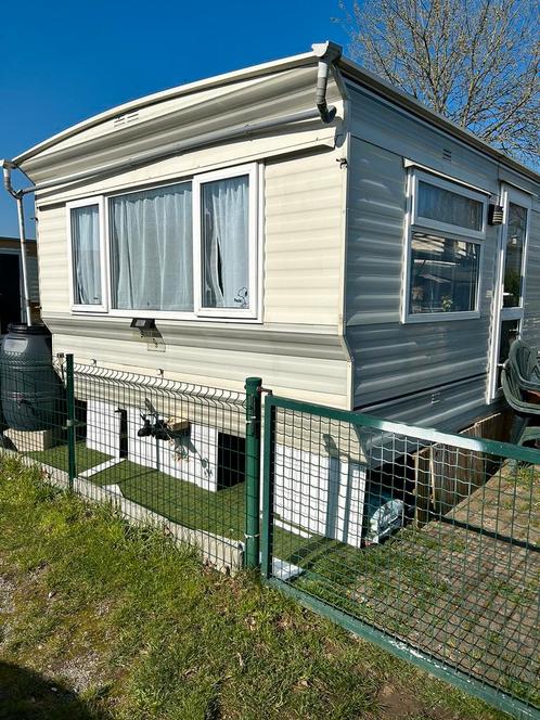 Stacaravan aan Overmere Donk, Caravanes & Camping, Caravanes résidentielles, jusqu'à 3, Enlèvement ou Envoi