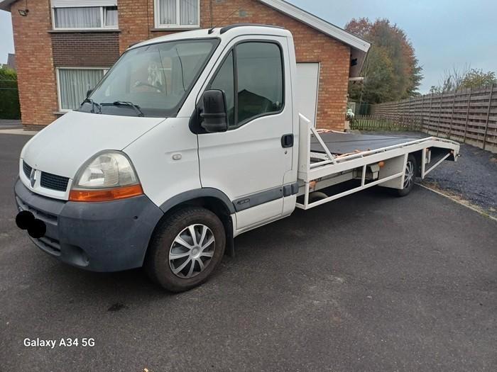 takelwagen met airco en cruise control rijbewijs b, Auto's, Bestelwagens en Lichte vracht, Particulier, Airbags, Airconditioning